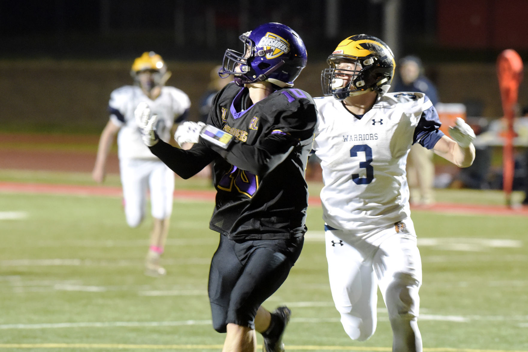 Gavin Zawicki gets a step ahead of his defender for the TD